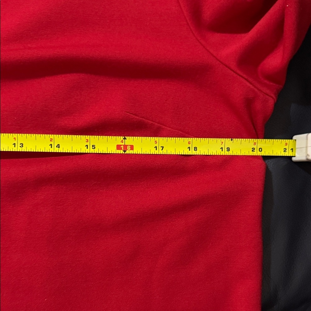 The Limited Red Blouse with Bell Sleeves - Picture 9 of 11